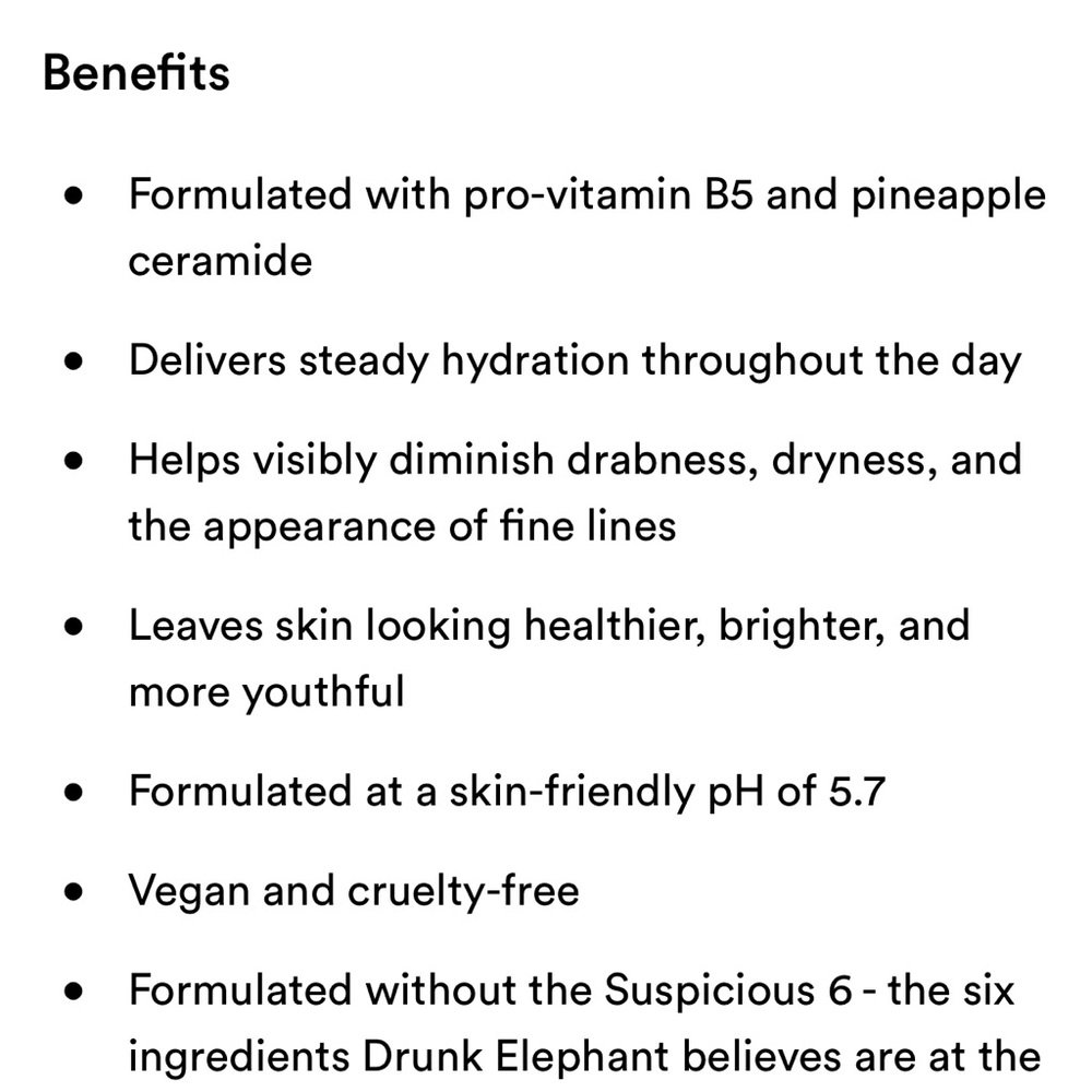 $10❤️‍🔥 LAST 1! Drunk Elephant B-Hydra Intensive Hydration Serum 🐘💧 NEW - Picture 8 of 10